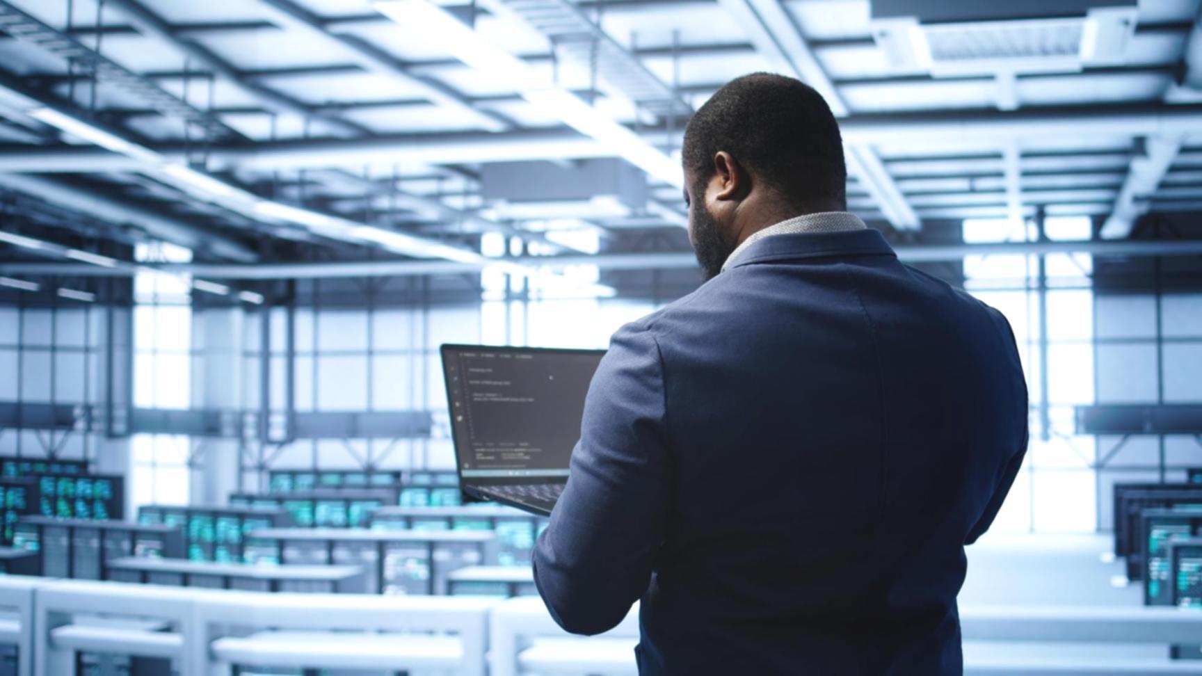 Close-up of neural network architecture diagram